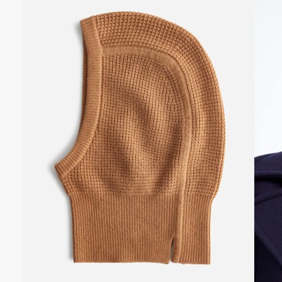 Madewell Waffle-Knit Balaclava in SoftWool - One Size - Picture 2 of 4